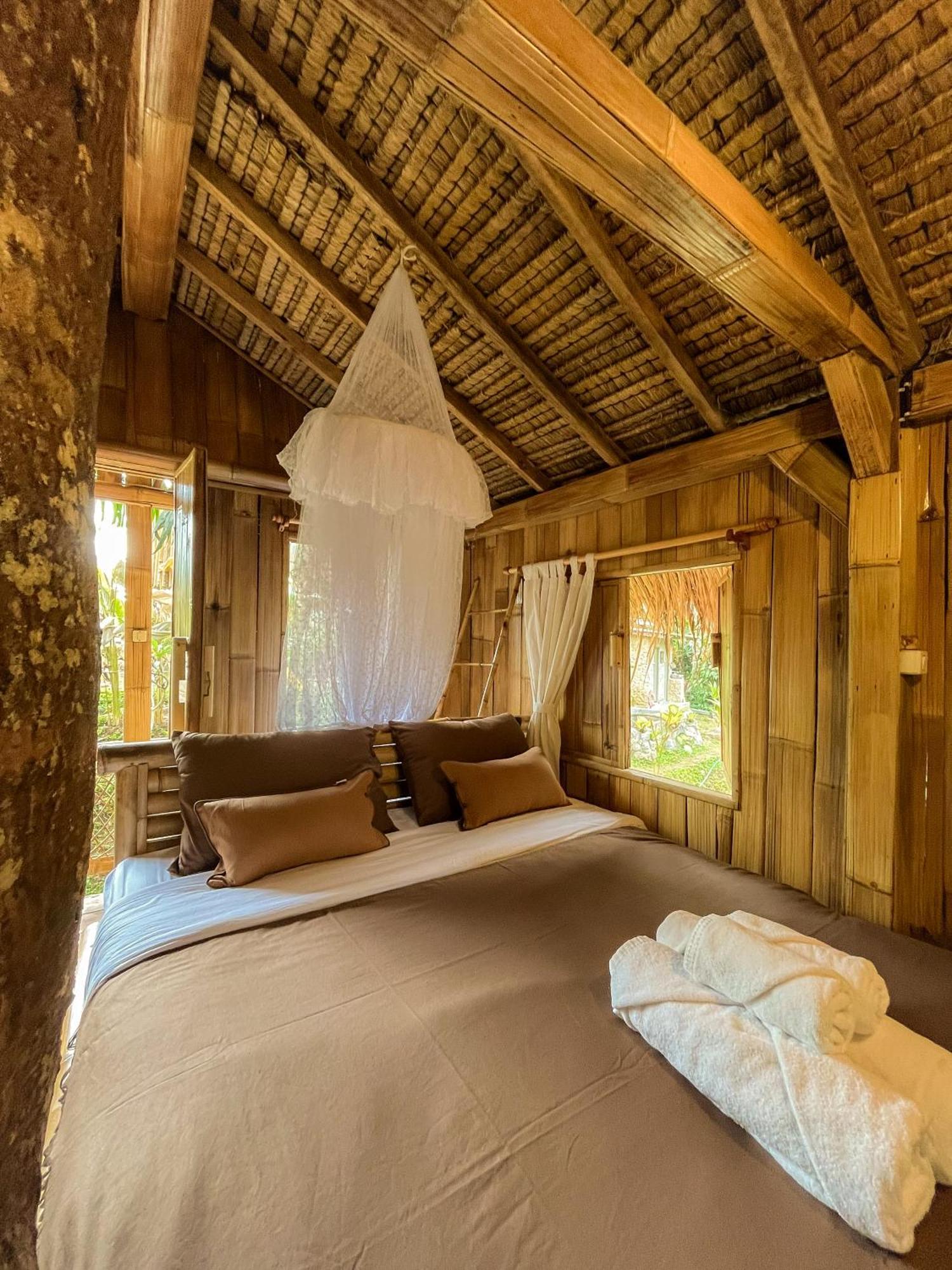 Kawig Bamboo House - Ricefield View, Eco Bamboo Home Tampaksiring ภายนอก รูปภาพ