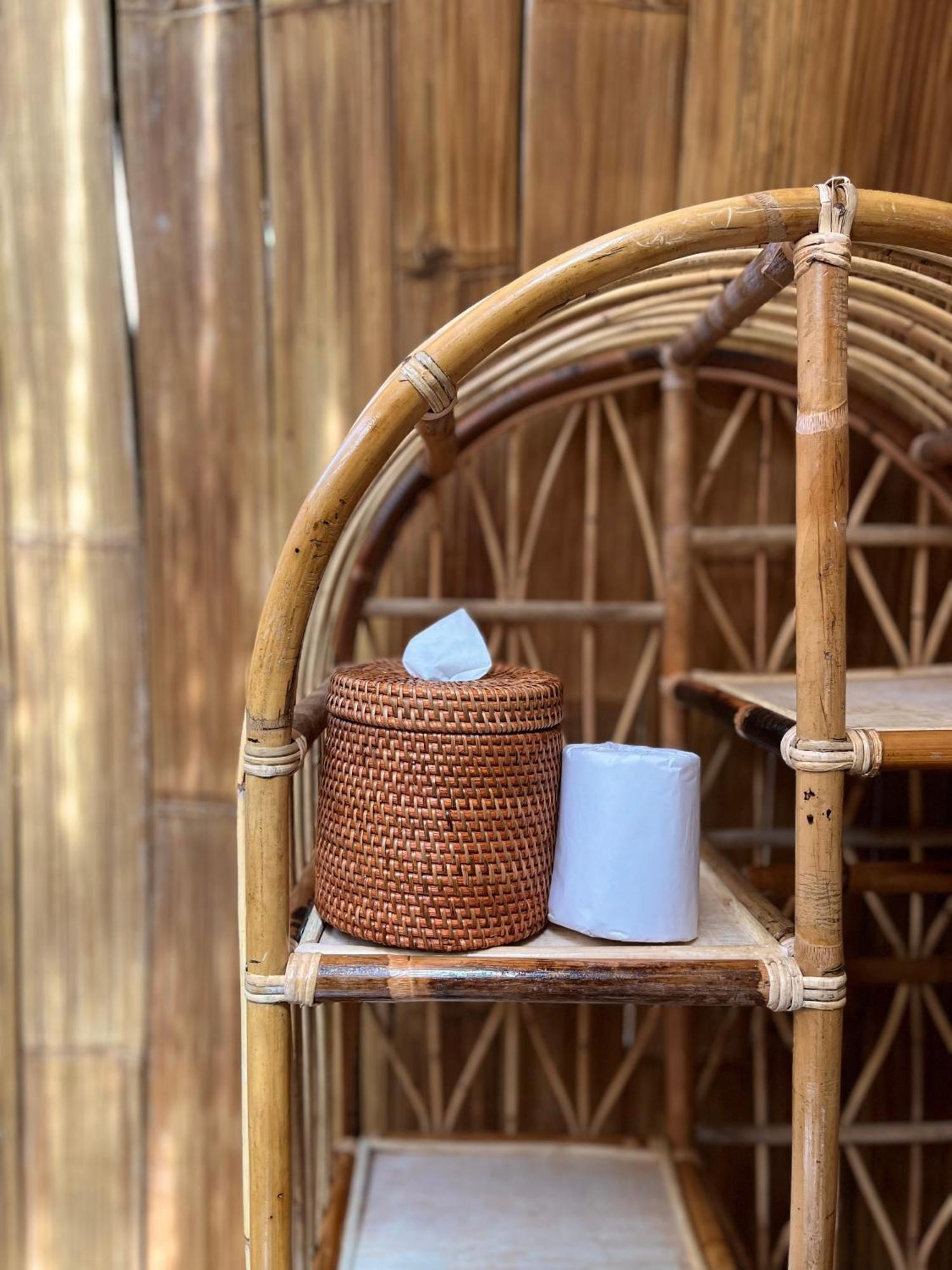 Kawig Bamboo House - Ricefield View, Eco Bamboo Home Tampaksiring ภายนอก รูปภาพ