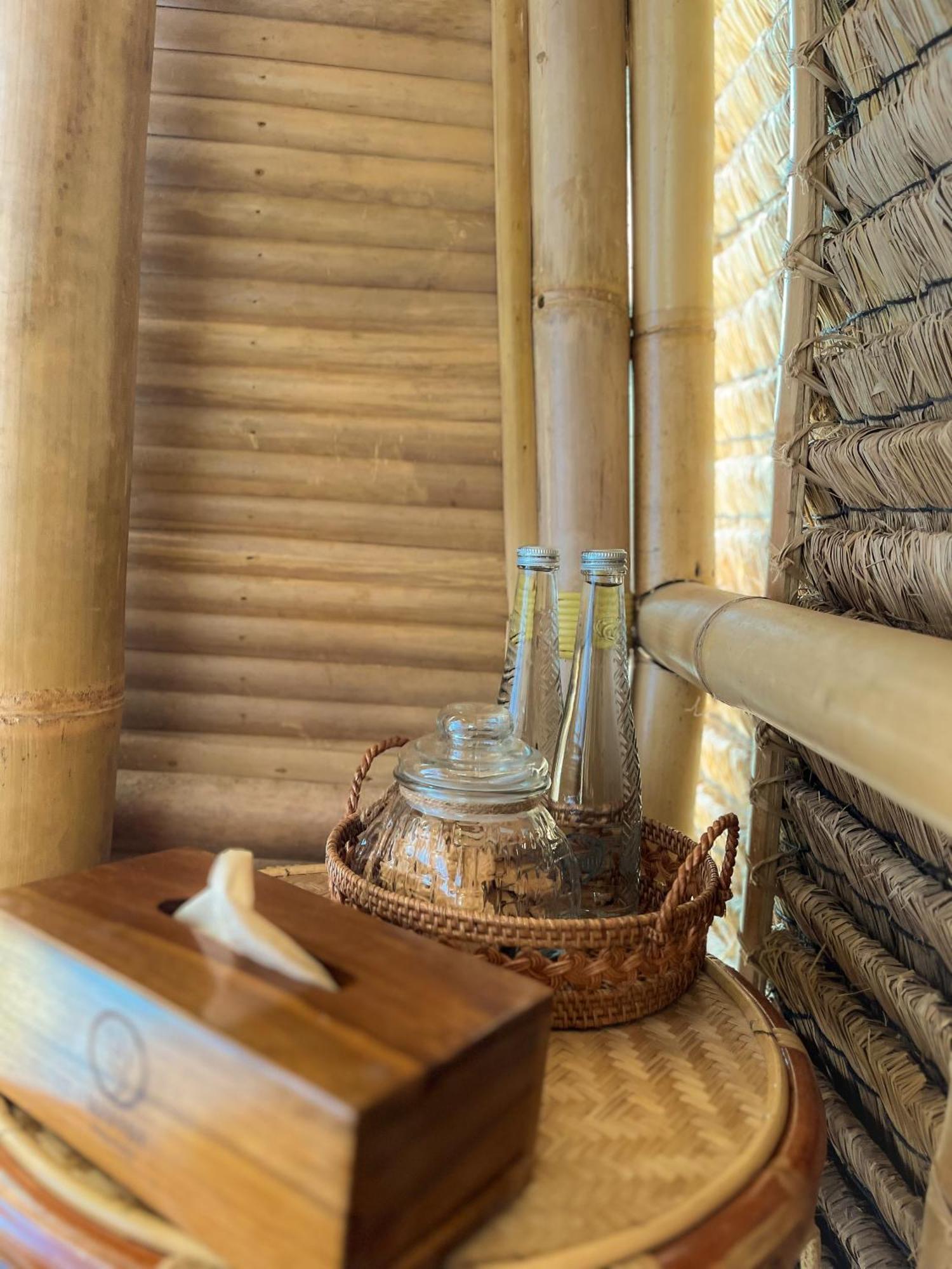 Kawig Bamboo House - Ricefield View, Eco Bamboo Home Tampaksiring ภายนอก รูปภาพ