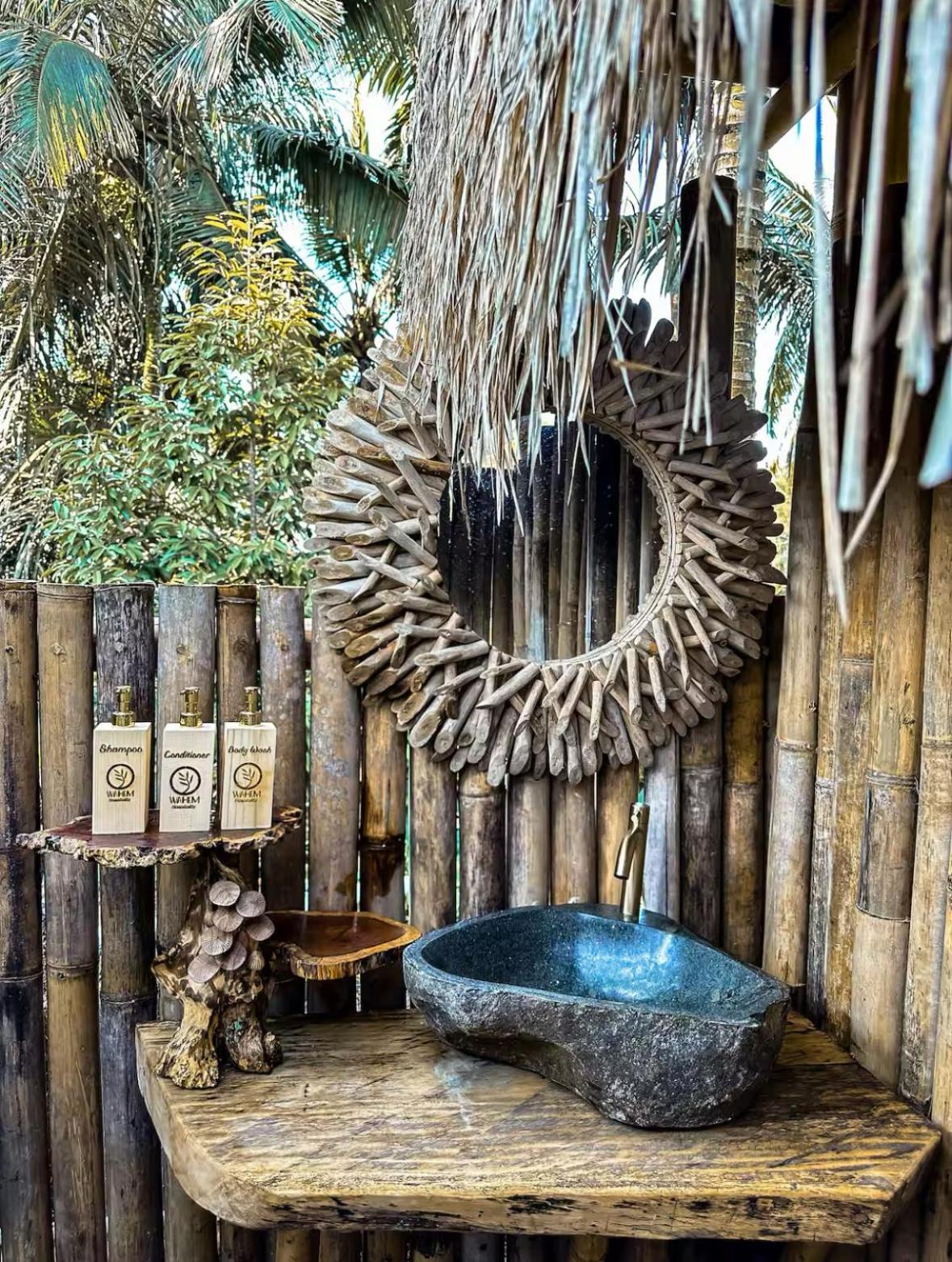 Kawig Bamboo House - Ricefield View, Eco Bamboo Home Tampaksiring ภายนอก รูปภาพ